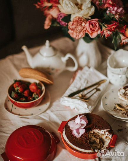 Форма для запекания с крышкой,базальт, Emile Henry