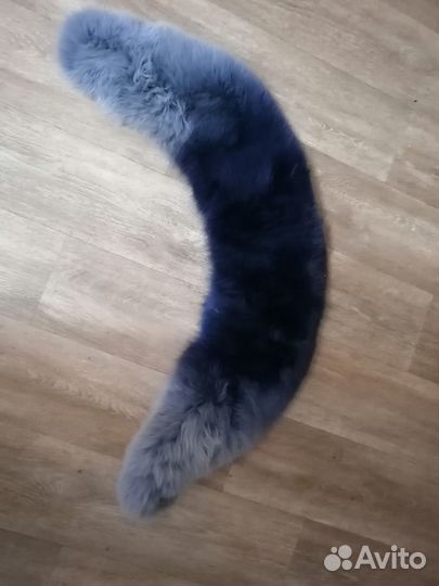 Воротник из натурального меха-песец