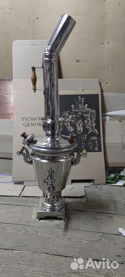 Самовар 5 литров дровяной