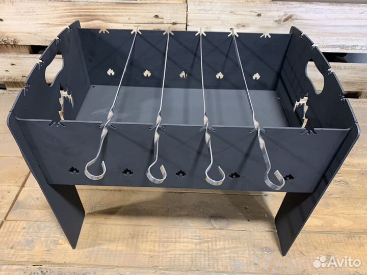 Мангал разборный из 5 частей