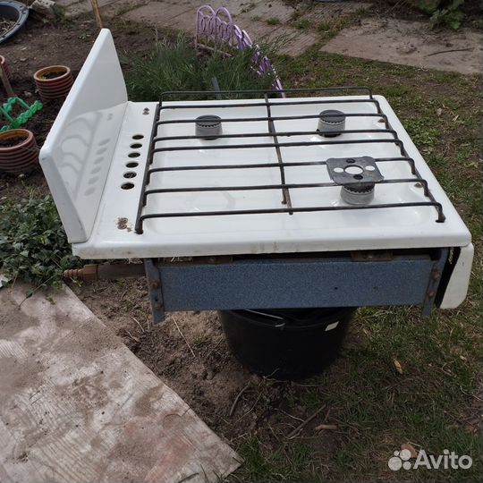 Настольная газовая плита 3 конфорки