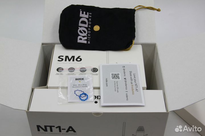 Rode NT1-A студийный микрофон+подставка koning may