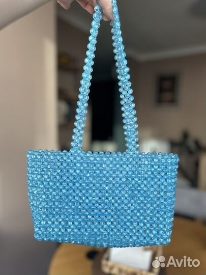Сумка из бусин ручной работы