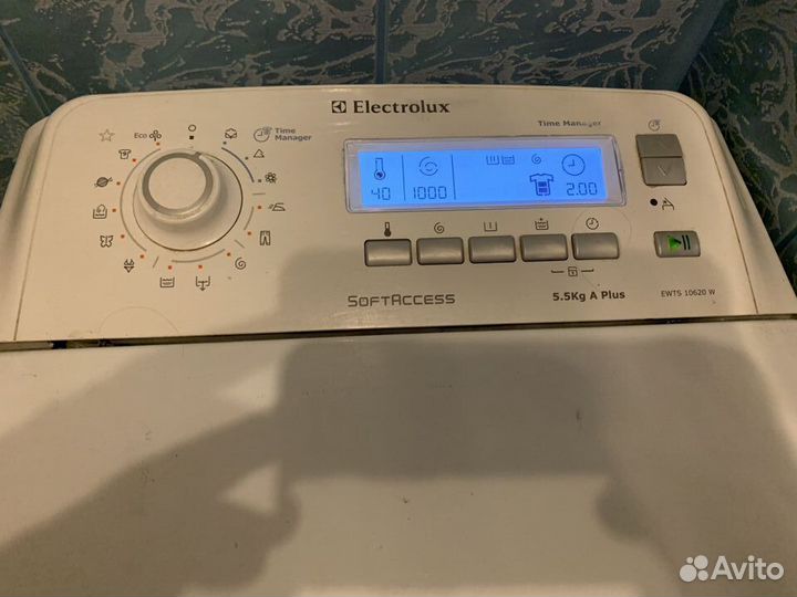 Стиральная машина Electrolux ewts 10620 W