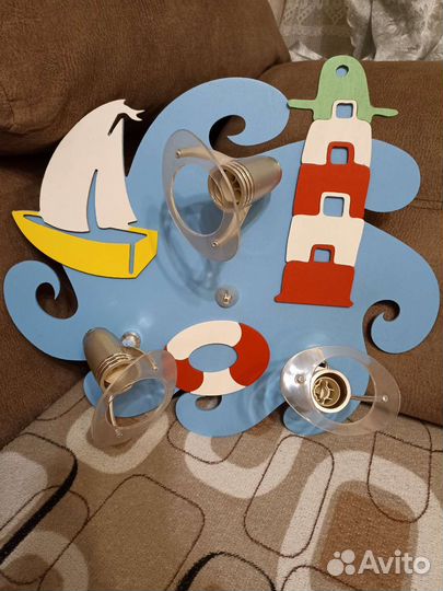 Люстра в детскую комнату