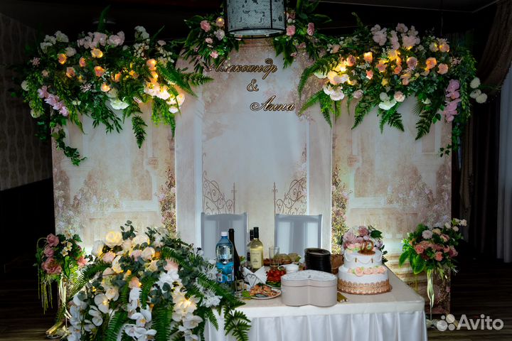 Оформление свадеб и прочих мероприятий