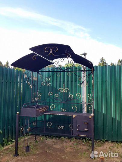 Мангал лофт