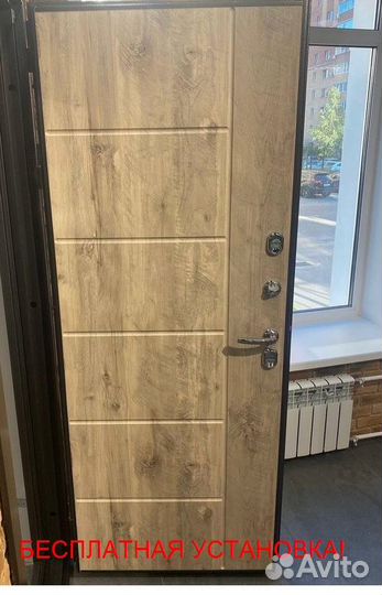 Дверь входная с высокой шумоизоляцией