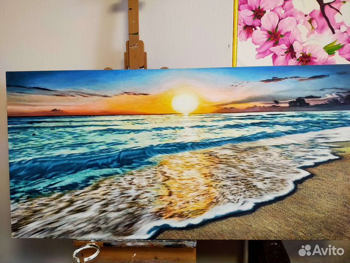 Роспись стен, портреты по фото, картины на заказ