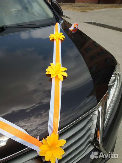 Свадебное Украшение для свадебной машины