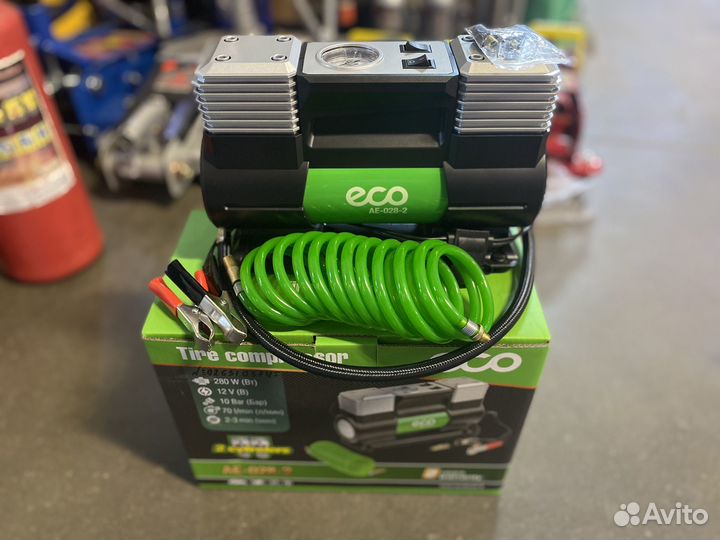 Компрессор автомобильный ECO AE-028-2