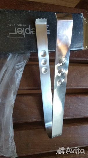 Новые щипцы цептер. для льда