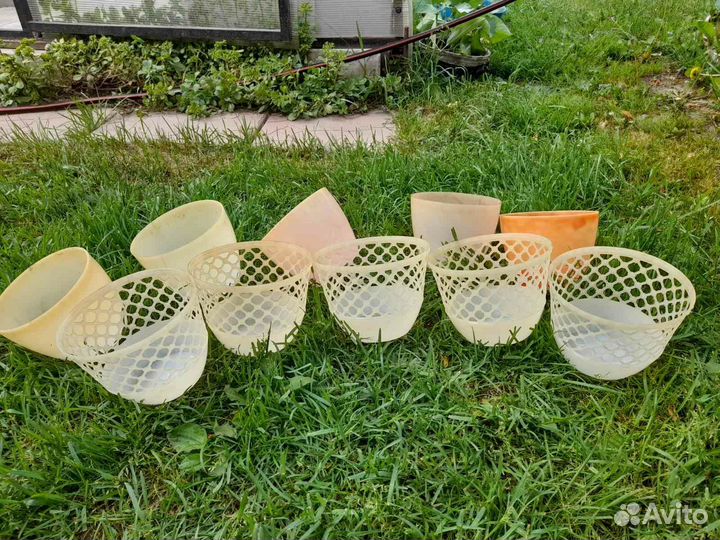 Цветочные горшки