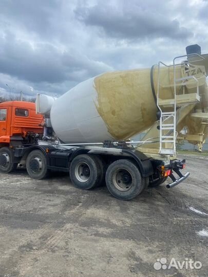 Автобетоносмеситель КамАЗ 5814Y9, 2019