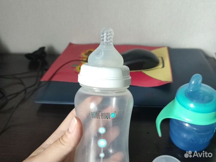 Бутылочки поильник Avent 125 мл bool-bool 270 мл