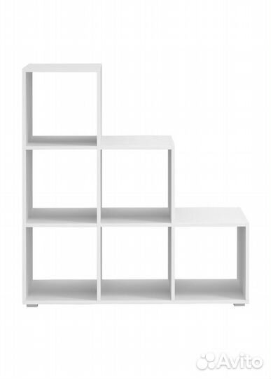 Стеллаж для игрушек белый