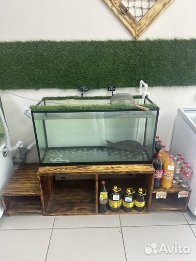 Аквариум с тумбой