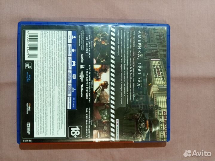 Игра на PS 4 Wolfenstein 2: The new Colossus