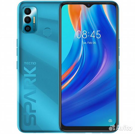 TECNO Spark 7, 4/64 ГБ