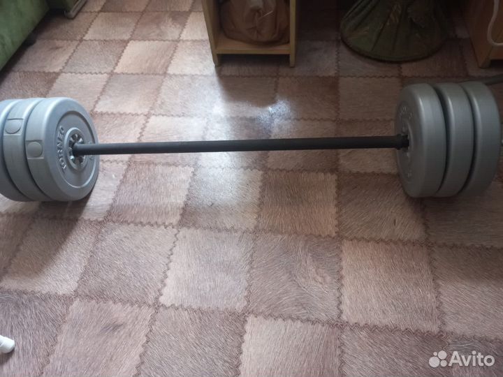 Штанга гриф блины30 кг