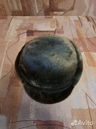 Меховая мужская кепка из морского котика