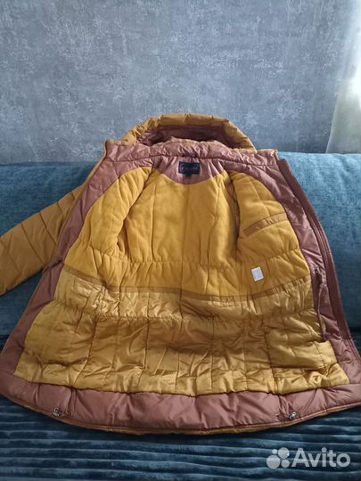 Пальто зимнее для девочки р 134