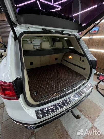 3D коврики из экокожи для Volkswagen Touareg 2