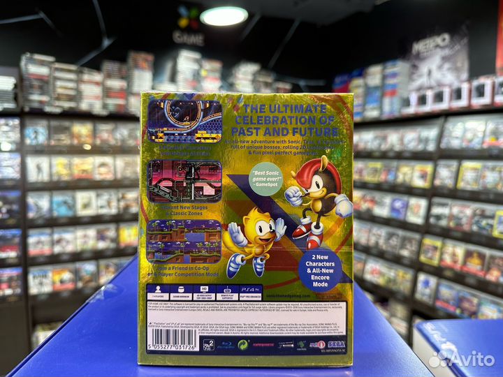 Игры для PS4: Sonic Mania Plus