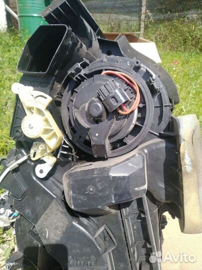 Печка в сборе с блоком управления Логан-1