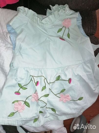 Пакет вещей на девочку 74-80