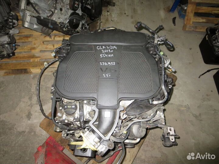 Двигатель Mercedes M276.957 3.5 V6 aрт615
