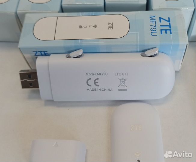 Модем 3G/4G ZTE MF79U с раздачей WiFi, любая sim