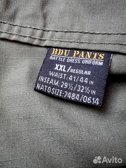 Брюки BDU Pants PolyCotton Ripstop