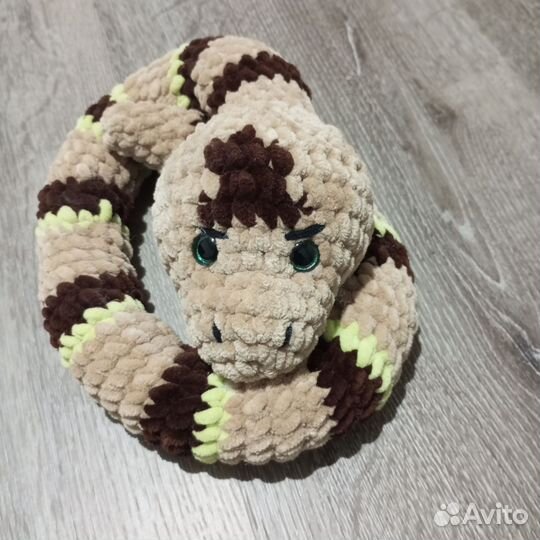 Мягкая игрушка змея