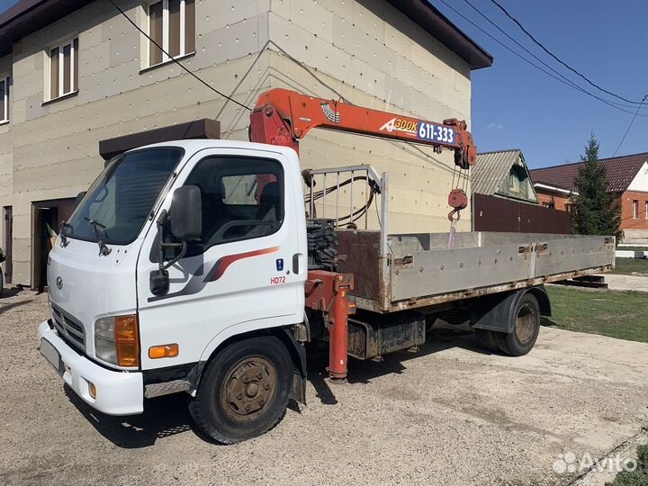 Hyundai HD72 с КМУ, 2006