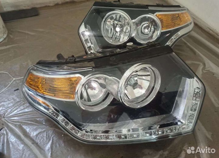 Бампера УАЗ Патриот окрашенное в цвет авто