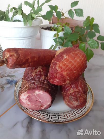 Орех мясной копченый