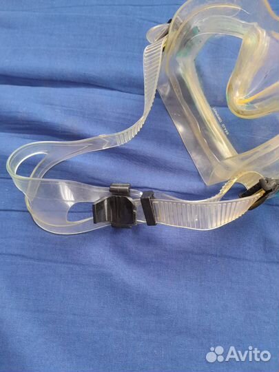Маска для подводного плавания с трубкой