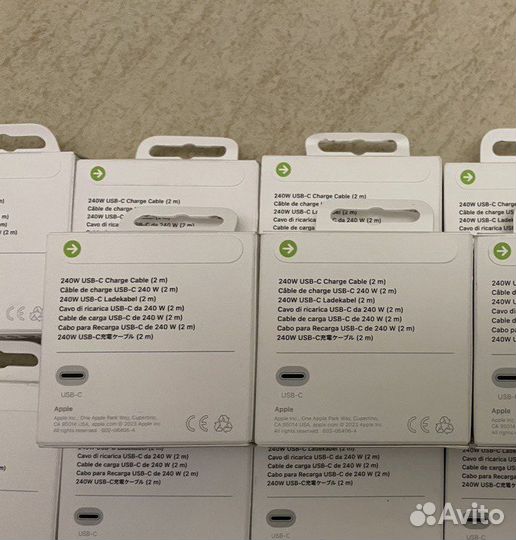 Кабель Apple 60W 240W USB-C Charge Cable