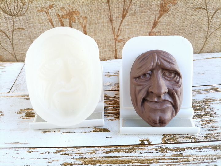 Силиконовые формы лицо для куклы Молд силиконовый