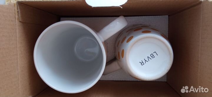 Новые кружки Yves Rocher / Ив Роше в коробке