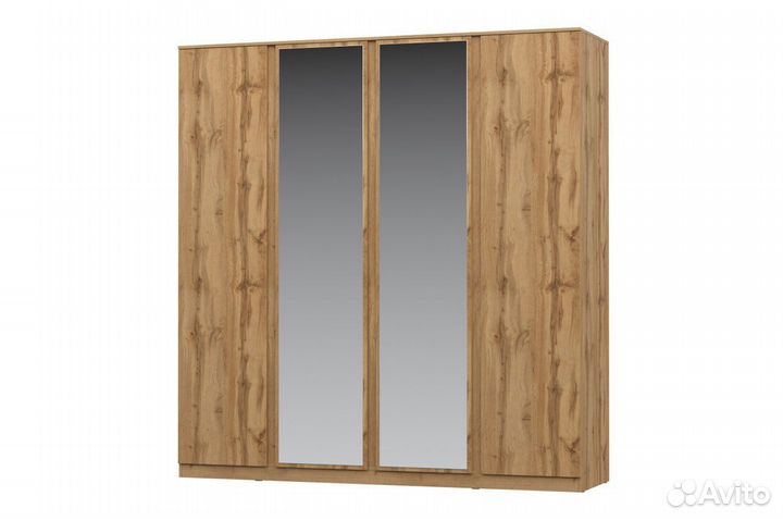 Шкаф stern 4-х дверный с зеркалом