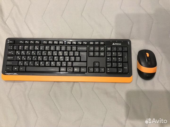 Клавиатура + мышь беспроводная A4Tech