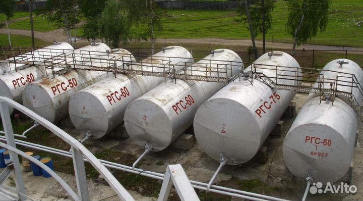 Емкости металлические рвс ргс ргсп ргсн / Резервуа