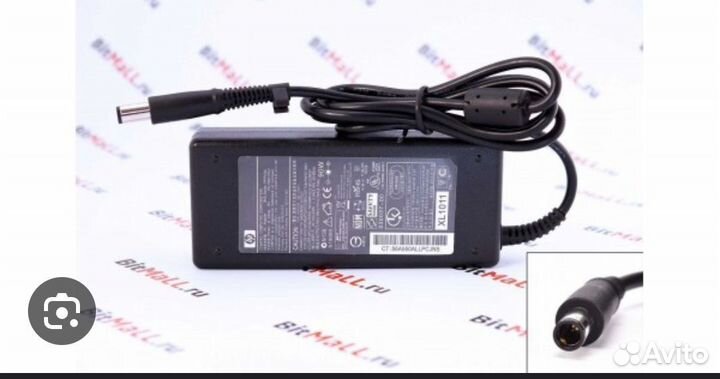 Блок питания для ноутбука hp 19.5v 2.31a 45w