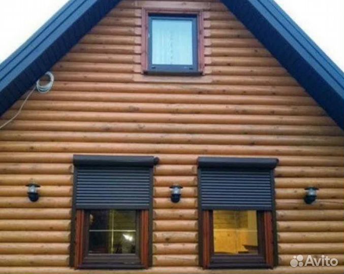 Прозрачные рольставни (замер + монтаж)