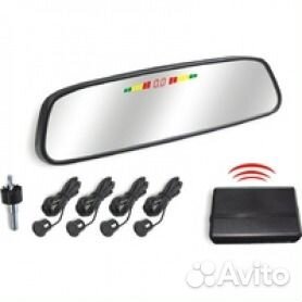 Парктроник с зеркалом Black L 211