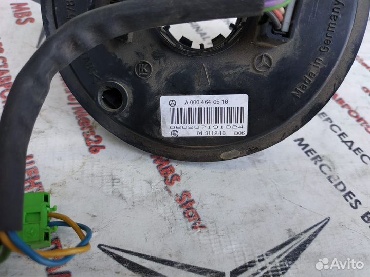 Шлейф руля w211 мерседес