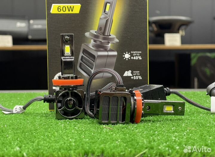 LED лампы Ruzoom 60W H4