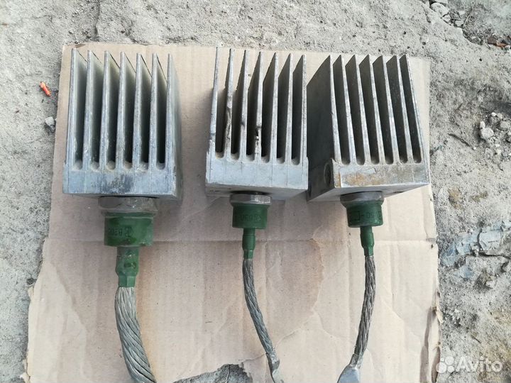 Диоды с радиаторами и отдельно